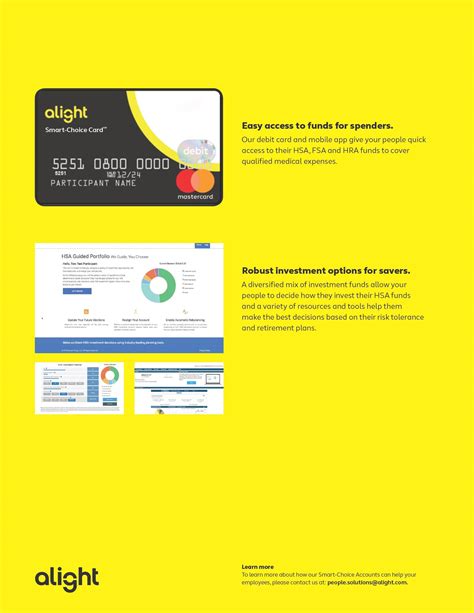 alight smart choice card hsa|alight smart choice log in.